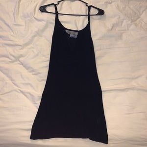 XS black dress w/ adjustable straps. Full Tilt.